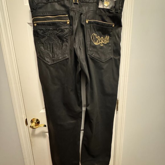 Coogi black  denim jeans W44 L35 - Picture 16 of 16